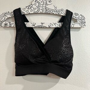 Animal Print Light Support Sport/Sleep/Leisure Bra Size M